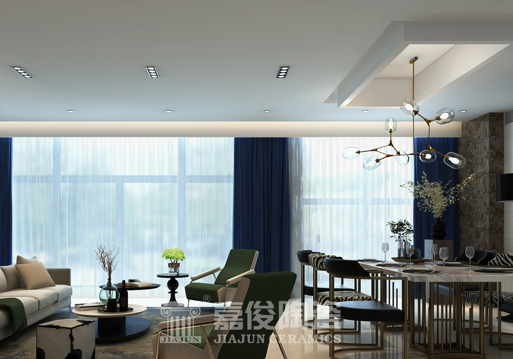 現代風瓷磚簡而不陋